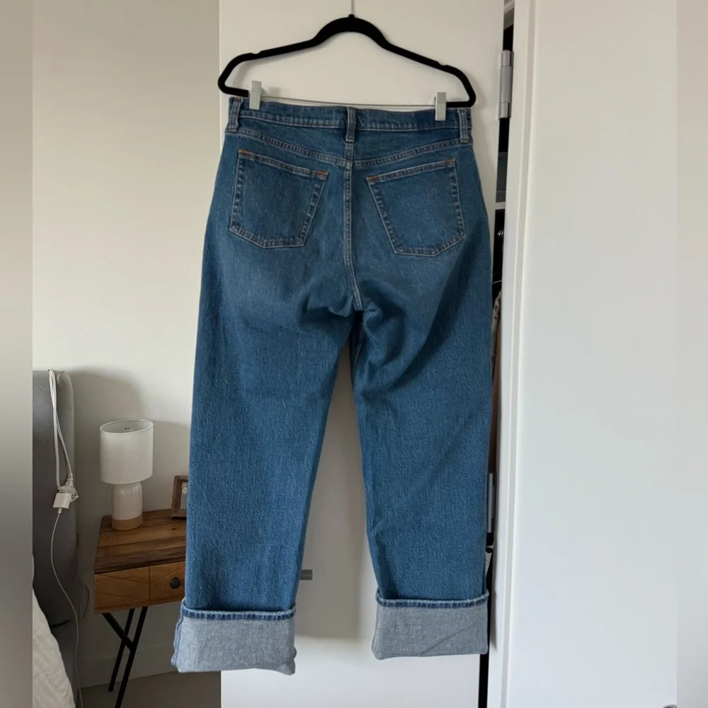 Abercrombie & Fitch Women’s Curve Love Low Rise Baggy Jean, 29 Long - Picture 8 of 8